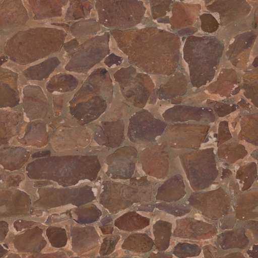 Ancient Stone Pavement Red 200x200 Albedo