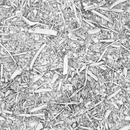 Bark Mulch Ground 100x100 Ambient Occlusion