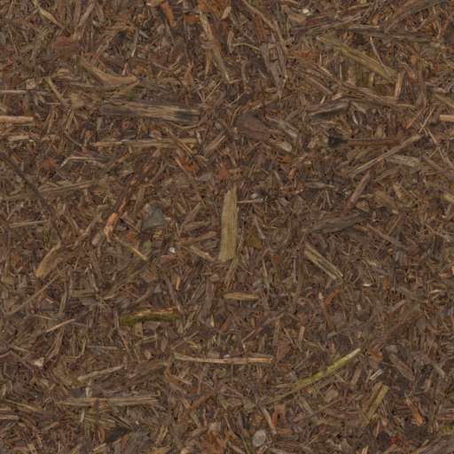 Bark Mulch Ground 100x100 Albedo