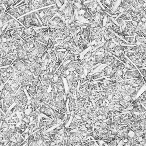 Bark Mulch Ground 100x100 Ambient Occlusion