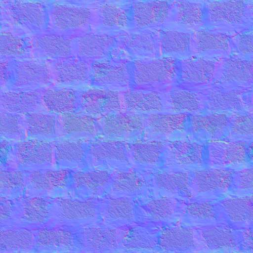 Block Brick Wall Old 400x400 Normal