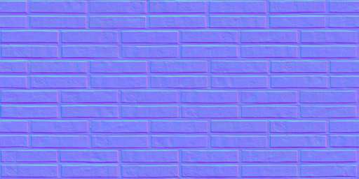 Brick Wall Dark 100x200 Normal