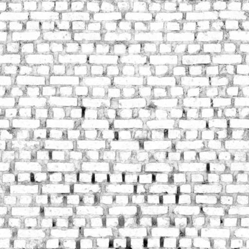 Brick Wall Old Dirty 200x200 Ambient Occlusion