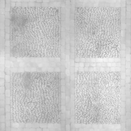 Cobblestone Pavement Grid 400x400 Height