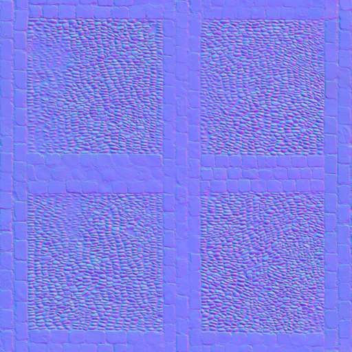 Cobblestone Pavement Grid 400x400 Normal