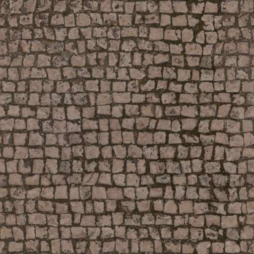 Cobblestone Pavement Sandstone 200x200 Albedo