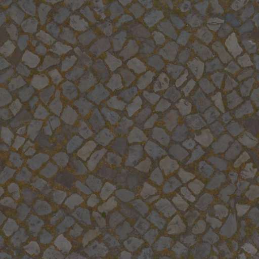 Cobblestone Pavement 200x200 Albedo