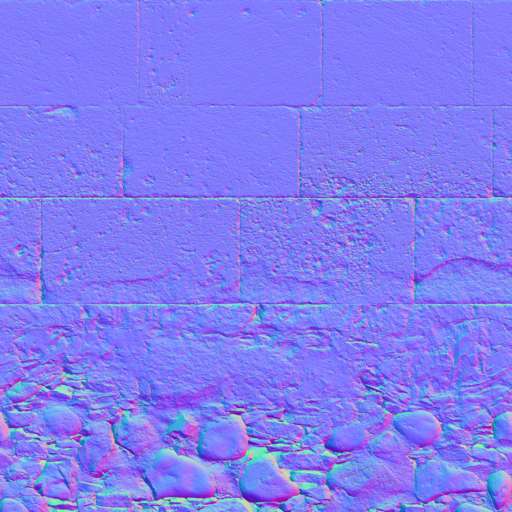 Medieval Stone Wall 200x200 Normal