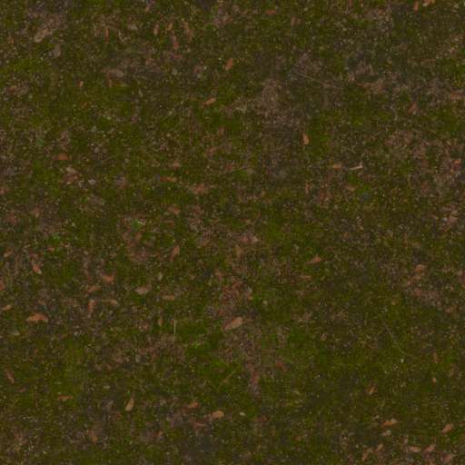 Mossy Ground Mixed 100x100 Albedo