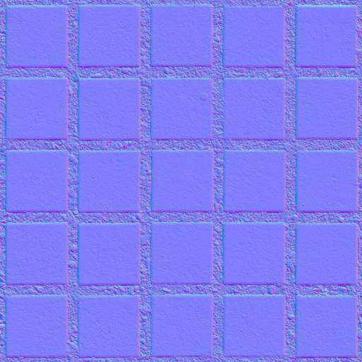 Pavement Floor Square Grid 100x100 Normal