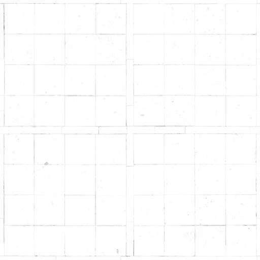 Pavement Square Grid 200x200 Ambient Occlusion
