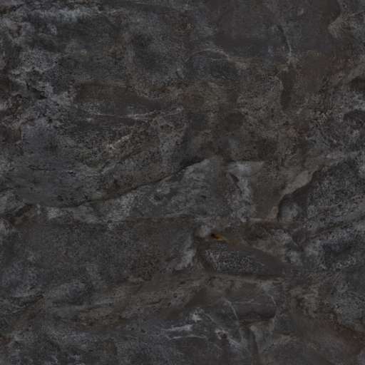 Rock Cliff Wall Dark 200x200 Albedo