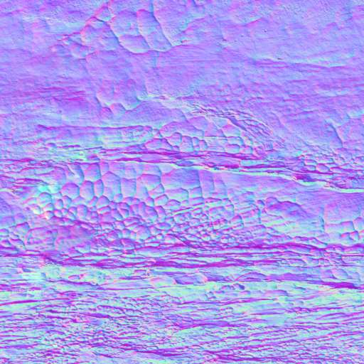 Rock Face Weathered 250x250 Normal