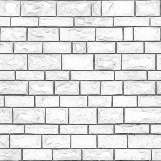 Stone Wall Chiseled Black 200x200 Ambient Occlusion