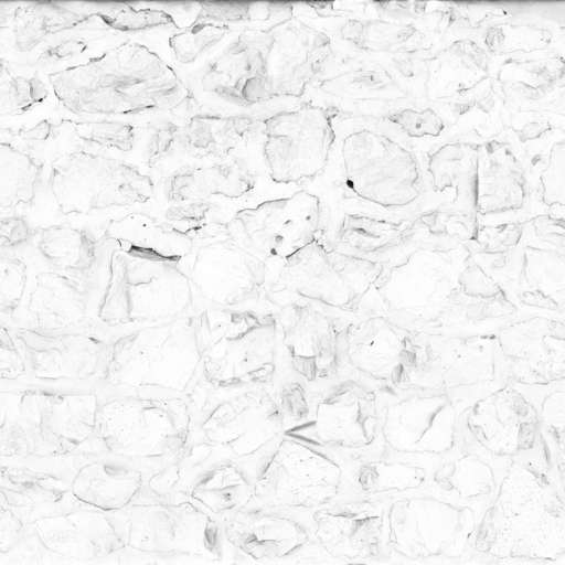 Stone Wall Old 200x200 Ambient Occlusion